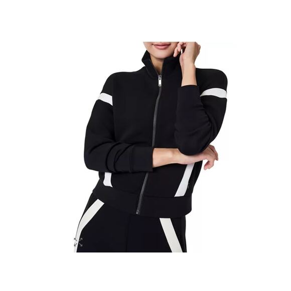 SPANX AirEssentials– Black with White Stripe, Jacket XL - Picture 6 of 9